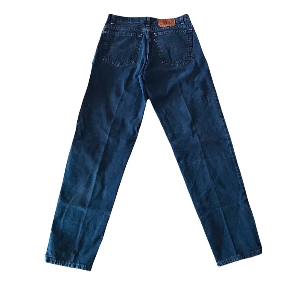 1990s LEVIS 550 Red Tab Stone Wash Vintage Denim // Size 32